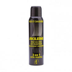 Spray 3in1 pentru picioare si incaltaminte Akileine, 150 ml, Asepta