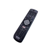 Telecomanda, compatibila Philips, model RM-L1285, cu functia Netflix, distanta maxima de operare 10m, neagra