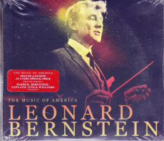 CD Musical: Leonard Bernstein - The Music of America ( 3 CDuri SONY SIGILATE ) foto