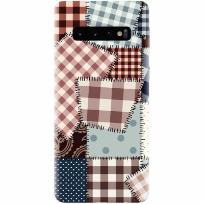 Husa silicon pentru Samsung Galaxy S10 Plus, Patchwork Vector foto