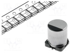 Condensator electrolitic SMD 3300uF 6,3VDC PANASONIC Low ESR