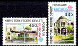 CIPRU - TURC 1978, EUROPA CEPT, serie neuzata, MNH