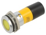 Lampă de Control LED Galbenă 230V 22mm