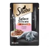 Sheba Select Slices, hrana umeda pentru pisici, Somon, 85 gr