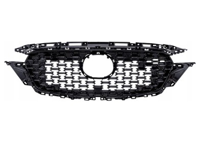 Grila masca fata MAZDA CX-5, 02.2022-, model : Carbon Edition, cu ornamente negre; negru; complet, foto