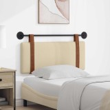 vidaXL Cap de pat suspendat Pe perete Crem 100 x 40 cm Lemn compozit 42031400