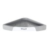 Suport Depozitare, Flippy, din Plastic, Montare fara Perforatii, pentru Baie/Bucatarie, 28 x 39 x 4.5 cm, Gri