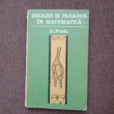 Eroare si paradox in matematica -Alexandru Froda