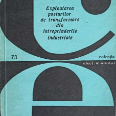 EXPLOATAREA POSTURILOR DE TRANSFORMARE DIN INTREPRINDERILE INDUSTRIALE-C. MEREUTA, C. BRUMA