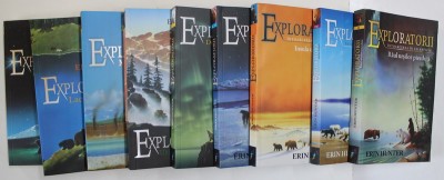 SERIA EXPLORATORII , SET DE 9 VOLUME de ERIN HUNTER , 2015 - 2021 foto