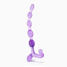Bendy Twist - Bile Anale din TPR, 22.5 cm foto