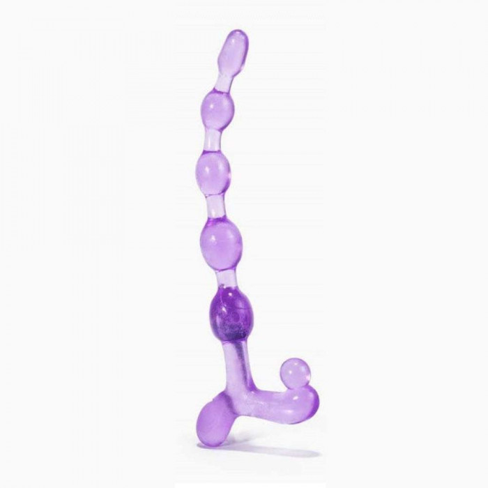 Bendy Twist - Bile Anale din TPR, 22.5 cm