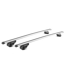 Bare transversale Green Valley Easy One SW Aluminiu pentru BMW X5 Suv E53 2000-2007, cu prindere pe bare longitudinale