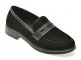 Mocasini GRYXX negri, 37718, din piele intoarsa