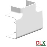 Cumpara ieftin Ramificatie T Canal Cablu 102x50 mm DLX-102-04 DLX, Alb RAL 9010-9016, Autostingere UL94V0 M1, Rezistent UV