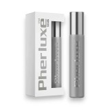 Parfum cu feromoni PHERLUXE Silver, pentru bărbați, note de mandarină, piper și lemn de santal, 33 ml