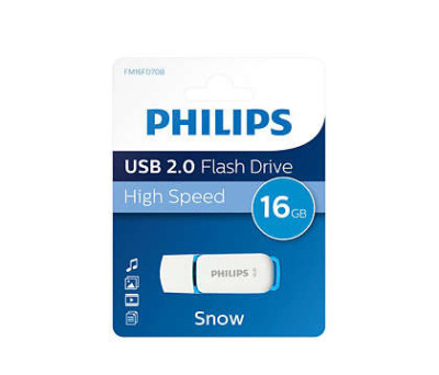 Memory Stick Usb 2.0 - 16gb Philips Snow Edition foto
