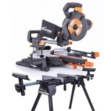 Cumpara ieftin Pachet Fierastrau ciruclar stationar R210SMS-300+ de 210mm + stand fierastrau