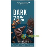 Ciocolata Neagra 70% Cacao fara Zahar Adaugat Ecologica/Bio 70g