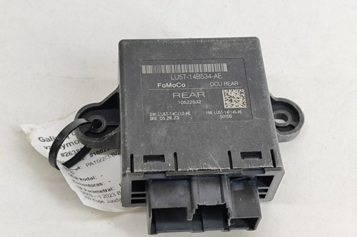 Modul de control ușă dreapta spate FORD PUMA J2K, CF7 2023 OEM: LU5T-14B534-AE 26388869