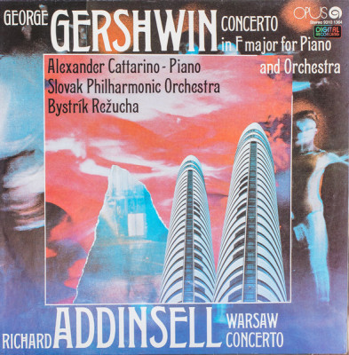 Vinyl/vinil - Gershwin &amp;ndash; Concerto In F Major For Piano And Orchestra foto