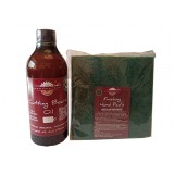 Prep&rsquo;N&rsquo;Shine-Cutting Board Oil &amp; Hand Pad&rsquo;s Medium Abrasive, verde, 500 ml