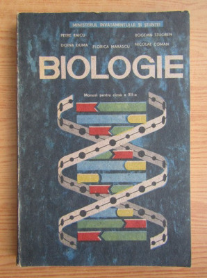 Petre Raicu - Biologie. Manual pentru clasa a XII-a (1994) foto