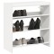 vidaXL Pantofar, alb, 60x25x62 cm, lemn prelucrat 859887