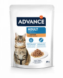 Cumpara ieftin Advance Cat Wet Adult Pui, 85 g