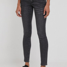 Pepe Jeans jeansi femei, culoarea gri