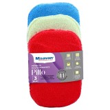 Pernute curatat multisuprafete Misavan, Pillo, 3 buc/set, multicolor