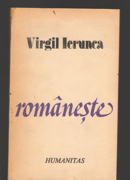 C9657 ROMANESTE - VIRGIL IERUNCA