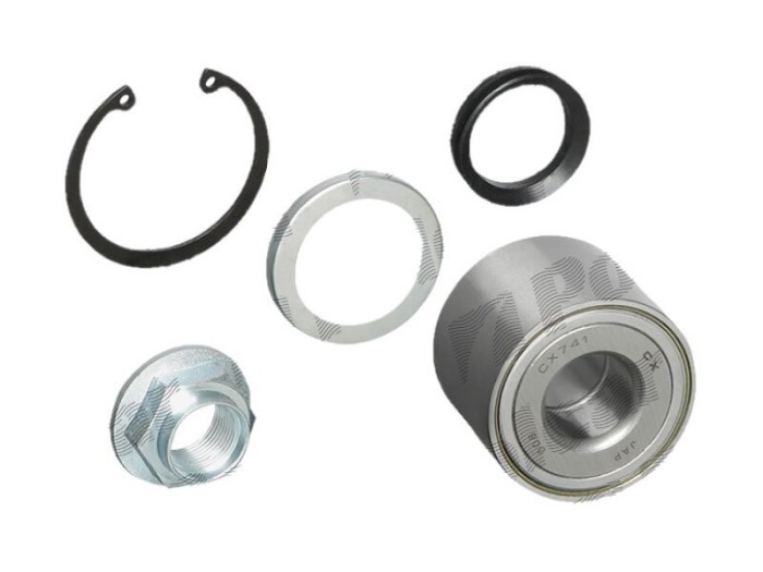Kit rulment butuc roata Citroen C4 1 (Lc); Peugeot 307 (3a/C) (3h) CX Bearings parte montare : Punte spate, Stanga/ Dreapta