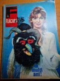 Flacara 1 ianuarie 1973-nr, dublu de anul nou,dida dragan margareta paslaru