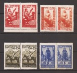 Romania 1946, LP.204- Fed. Democrata a Fem. din Romania, pereche, deparajat, MNH, Nestampilat