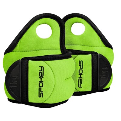 Set Greutati Incheietura - 2 X 1 Kg, Negru-Verde Ultimate FactoryBikes foto