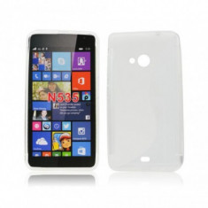 Husa Silicon S-line Microsoft Lumia 535 Transparent