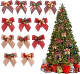 Set de 12 fundite Suvek, textil, multicolor, 8 x 8 cm