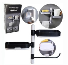 Suport rotativ tip cutie pentru baie