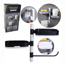Suport rotativ tip cutie pentru baie