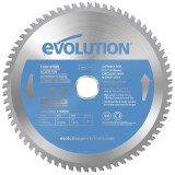 Panza circular pentru taiat otel subtire, pentru fierastraie circulare Evolution 210mm, &Oslash;210 x 25.4 mm, 68 de dinti TCT