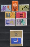 Cuba 1972 - Jocurile Olimpice - Munchen, Serie + Colita, MNH, Nestampilat