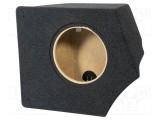 Carcasă difuzor MDF melanj negru 250mm VW 15l BASSER