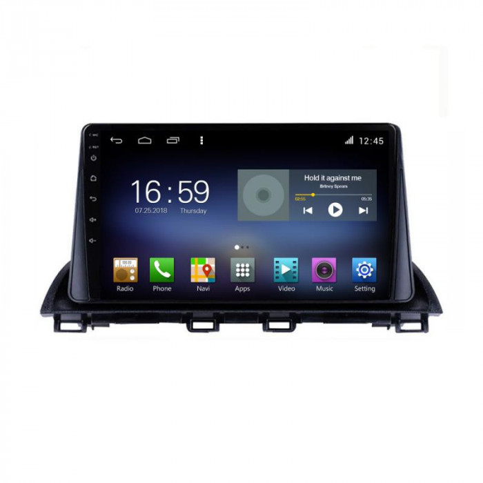 Navigatie dedicata Mazda 3 2014-2019 F-463 Octa Core cu Android Radio Bluetooth Internet GPS WIFI DSP 8+128GB 4G CarStore Technology