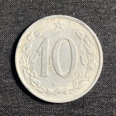 Moneda Cehoslovacia 10 haleri 1965