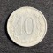 Moneda Cehoslovacia 10 haleri 1965