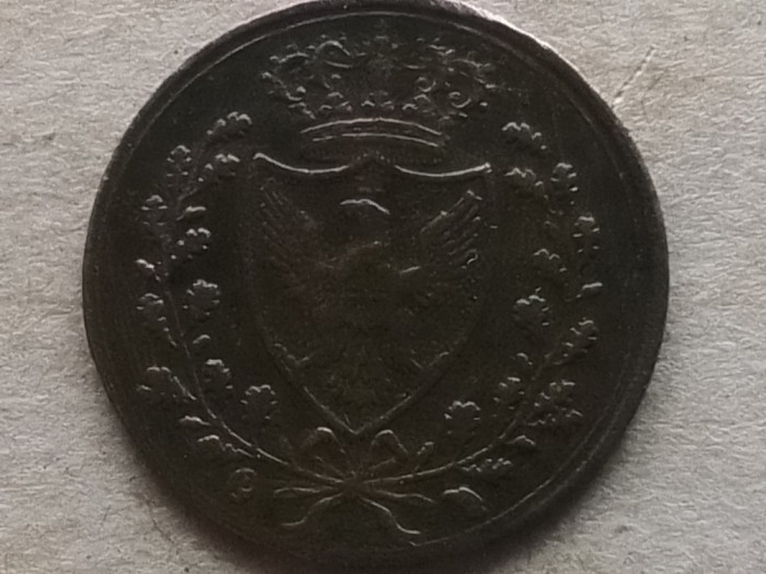 SARDINIA-1 CENTESIMO 1826