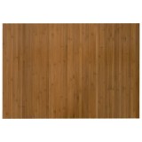 Cumpara ieftin Covor dreptunghiular, maro, 70x100 cm, bambus