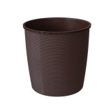 Ghiveci din plastic, Critex, simplu, maro, D 40 cm