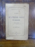 Religion el Politic de quatrieme point de garantie, General Gheorghe Manu, Paris 1856 cu dedicatia autorului